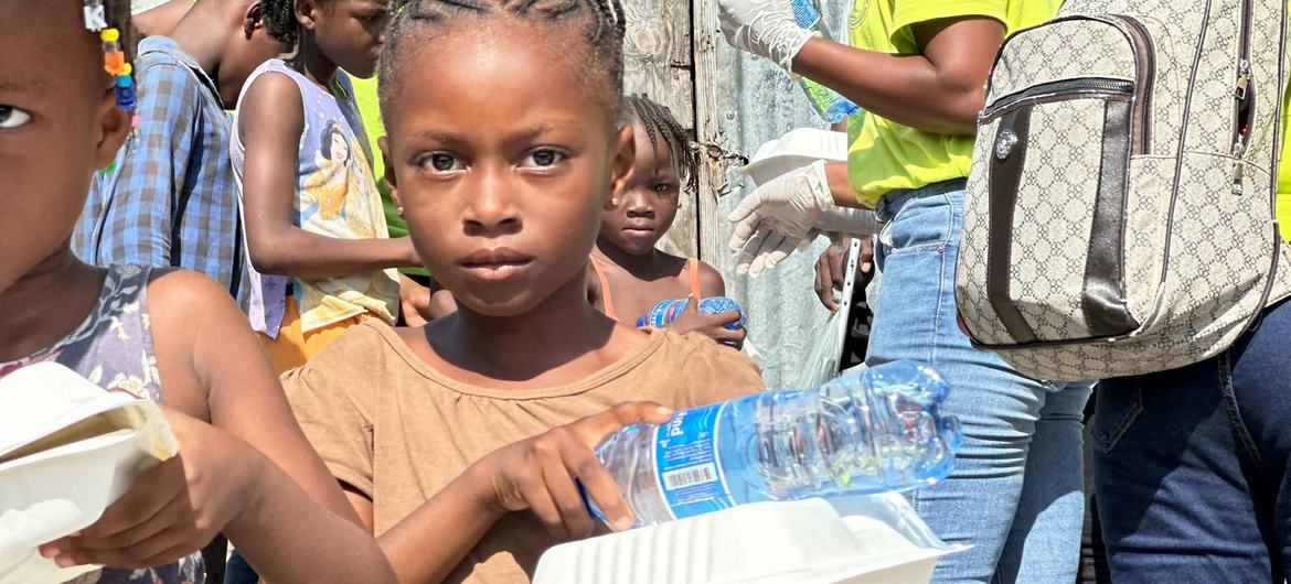 Since the beginning of the year, the World Food Programme in Haiti has distributed more than two million hot meals. 