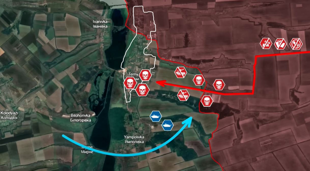 frontline report ukrainian tanks eliminate russian assault near donetsk's terny reporting ukraine's video result 05 today lot interesting updates direction lyman northern donetsk oblast ukraine news reports