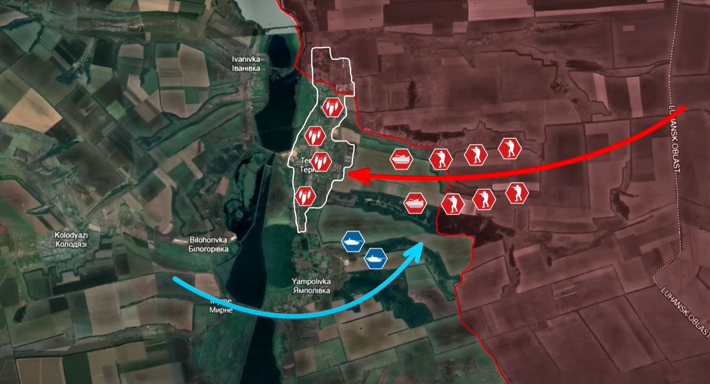 frontline report ukrainian tanks eliminate russian assault near donetsk's terny reporting ukraine's video 05 today lot interesting updates direction lyman northern donetsk oblast ukraine news reports